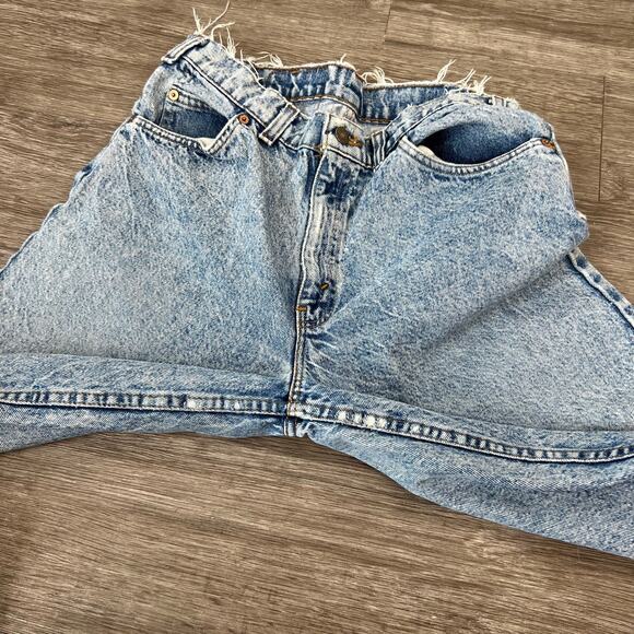 Vintage Levi’s Orange Tab Light-Wash Distressed Mid Waisted Denim Jeans (Sz 29) - Picture 7 of 8